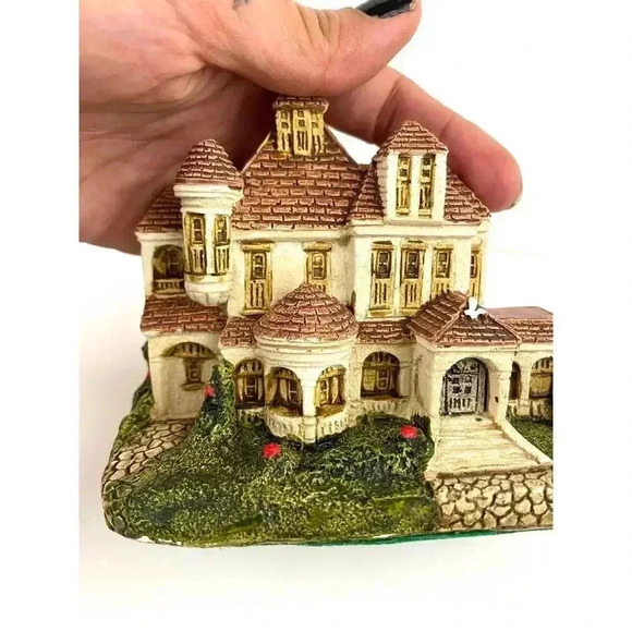 Lot of 5 VTG River Road Collection Ceramic Cottages Houses 90's Gordon Design 4" - Picture 8 of 16